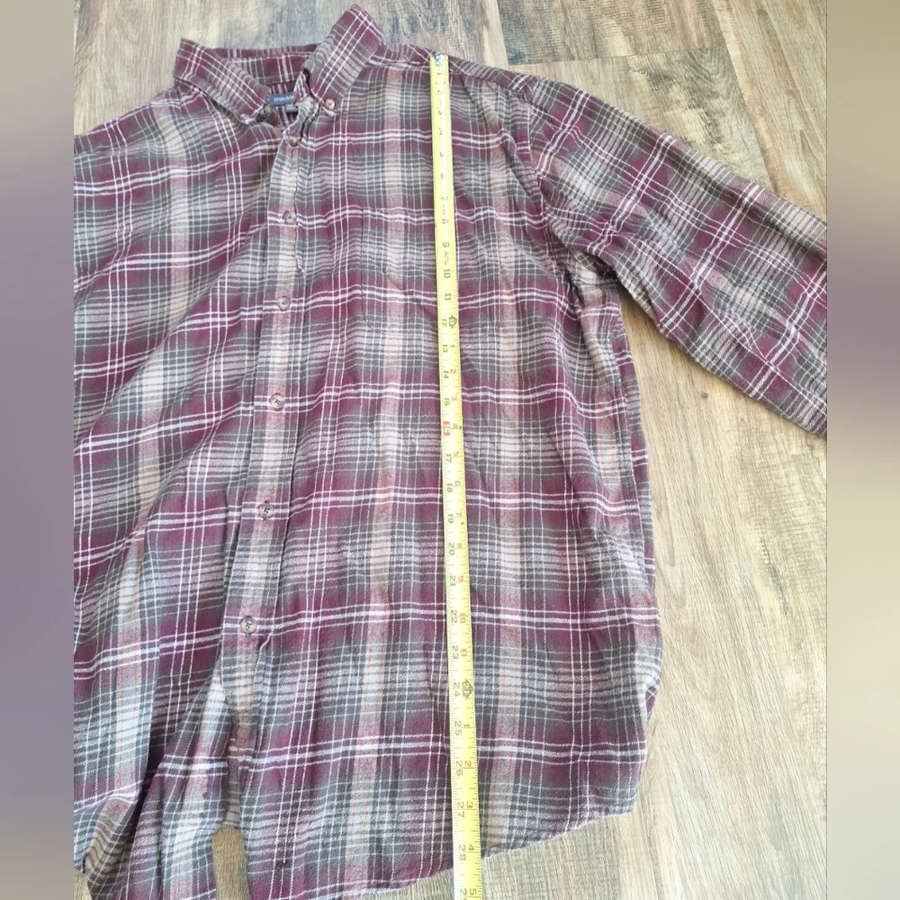 Croft&Barrow Plaid Flannel Size XL - Picture 7 of 10